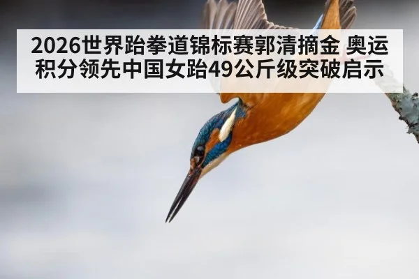 2026世界跆拳道锦标赛郭清摘金 奥运积分领先中国女跆49公斤级突破启示